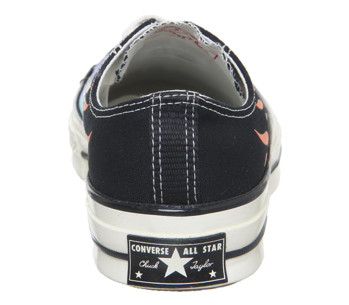 ConverseAll Star Ox 70 SBlack Turf Orange Egret