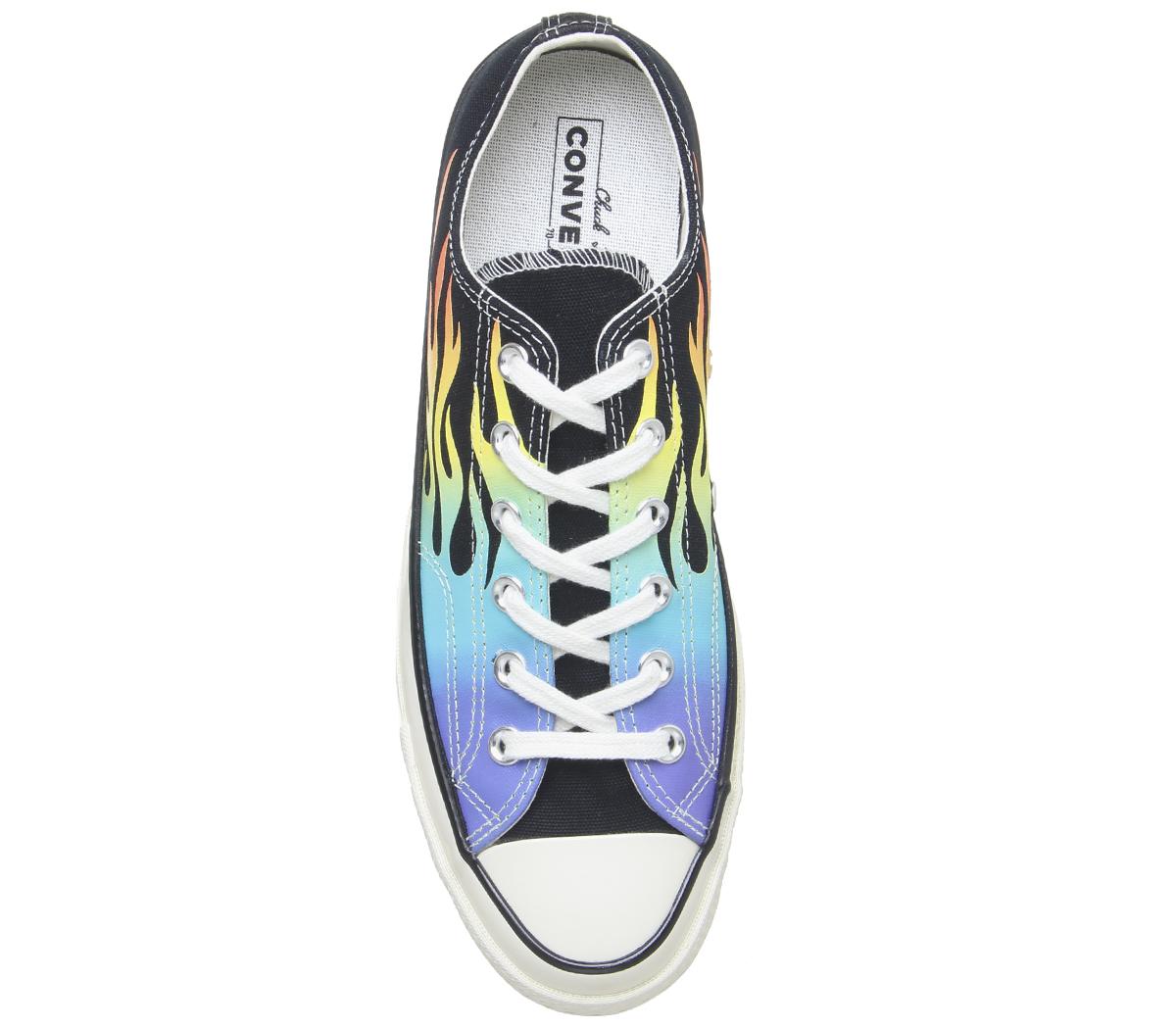 ConverseAll Star Ox 70 SBlack Turf Orange Egret