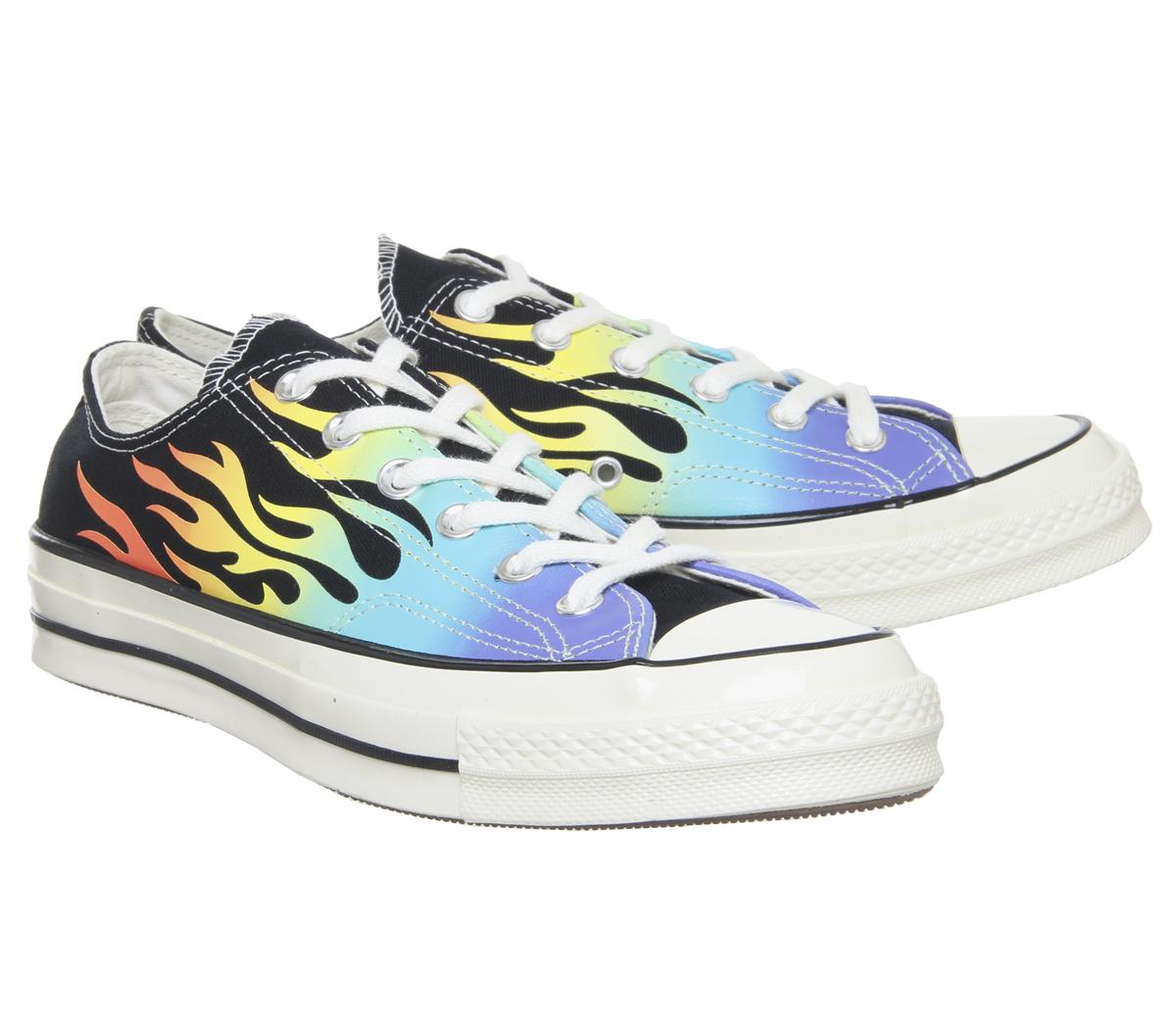 ConverseAll Star Ox 70 SBlack Turf Orange Egret