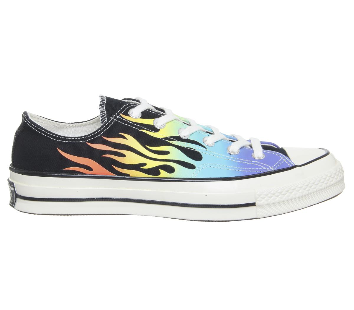 ConverseAll Star Ox 70 SBlack Turf Orange Egret
