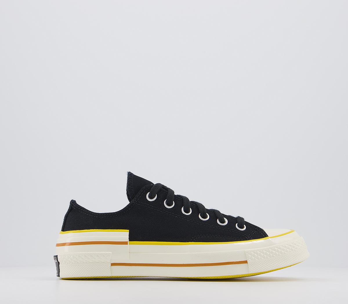 ConverseAll Star Ox 70s TrainersBlack Speed Yellow Egret