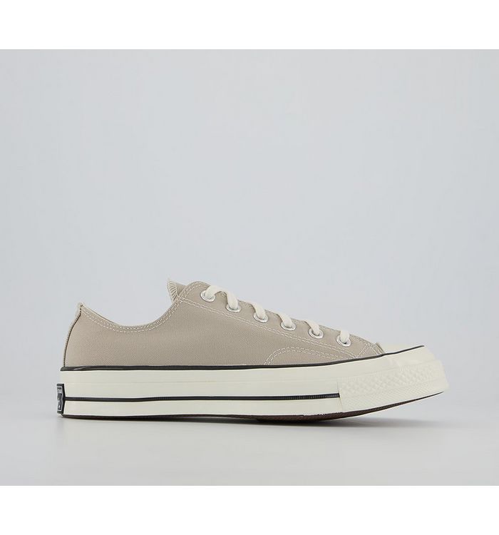 Converse All Star Ox 70s Beige, White And Black Trainers, Size: 11.5
