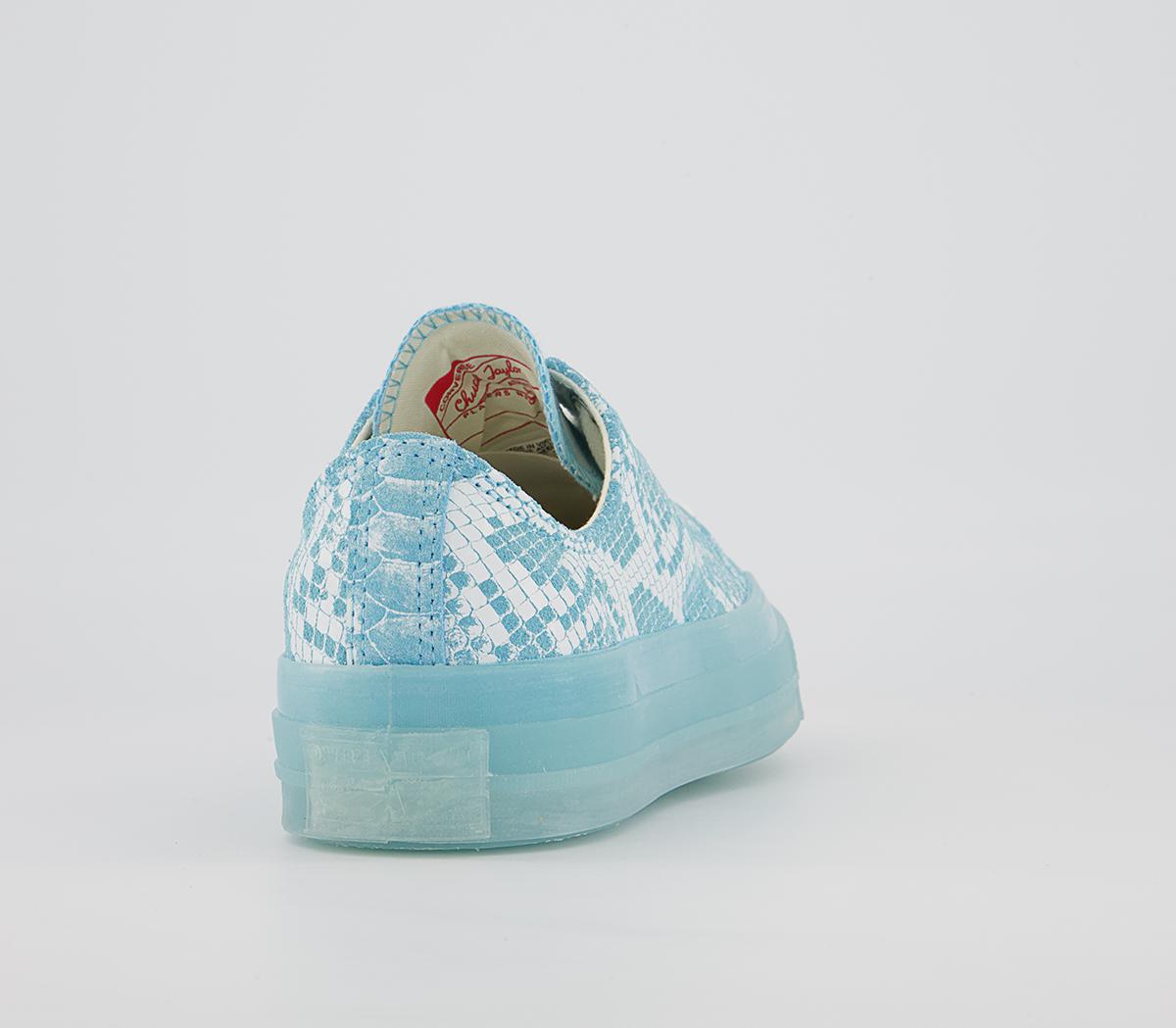Converse All Star Ox 70s Trainers Converse All Star Ox 70s Trainers Golf Wang Vintage White Blue Topaz