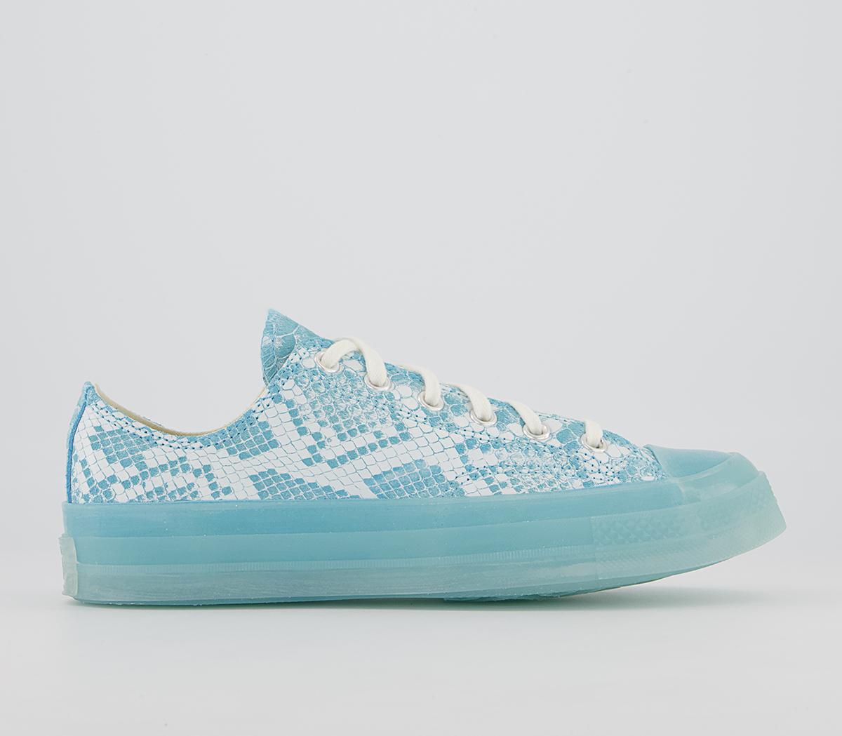 ConverseAll Star Ox 70s TrainersGolf Wang Vintage White Blue Topaz