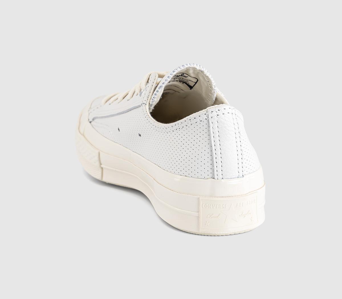ConverseAll Star Ox 70 S TrainersVintage White Vintage White Perforated Leather