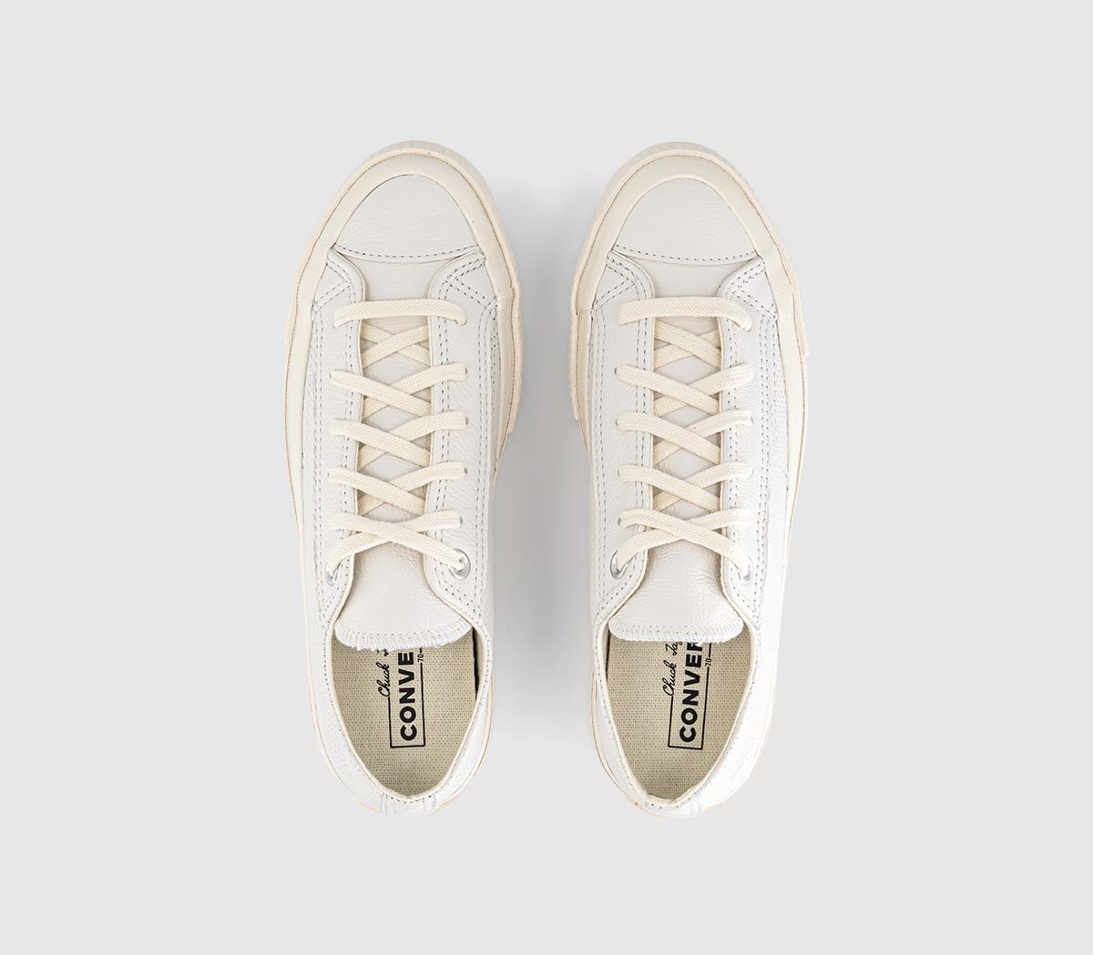 ConverseAll Star Ox 70 S TrainersVintage White Vintage White Perforated Leather