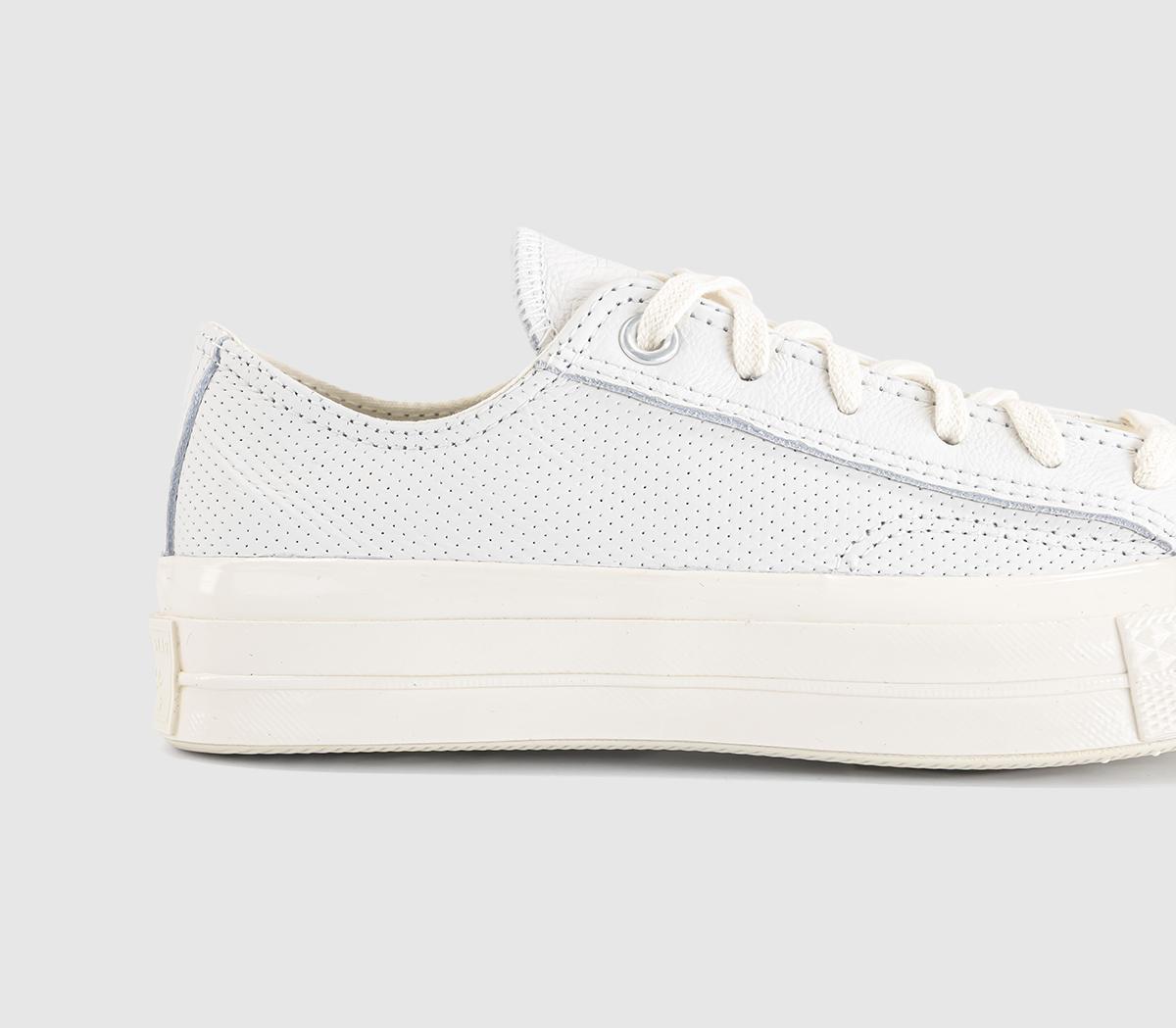 ConverseAll Star Ox 70 S TrainersVintage White Vintage White Perforated Leather
