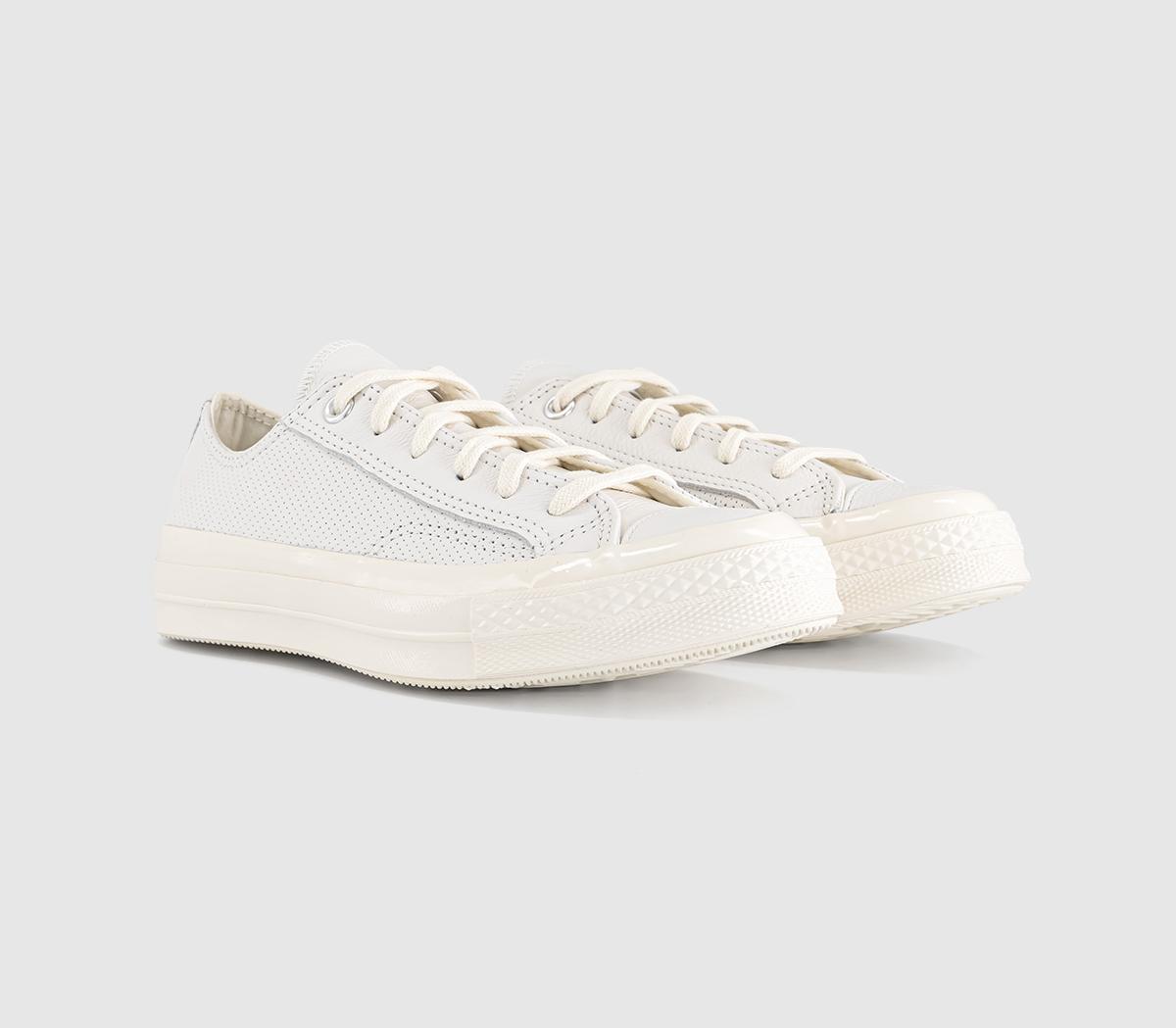 ConverseAll Star Ox 70 S TrainersVintage White Vintage White Perforated Leather