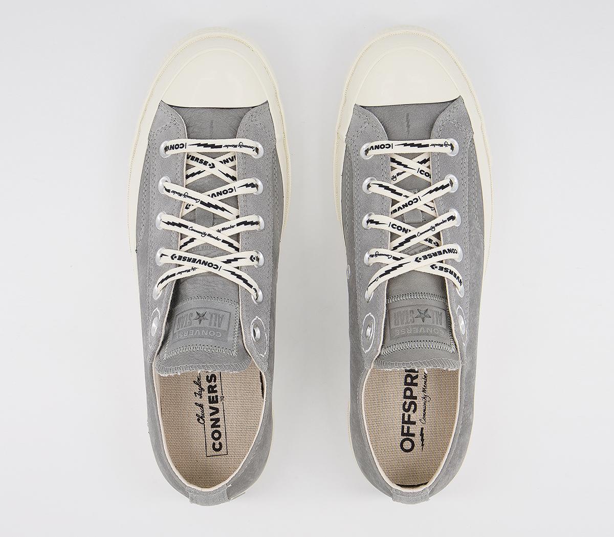 Converse All Star Ox 70s Trainers Converse All Star Ox 70s Trainers Os Neutral Gray Egret