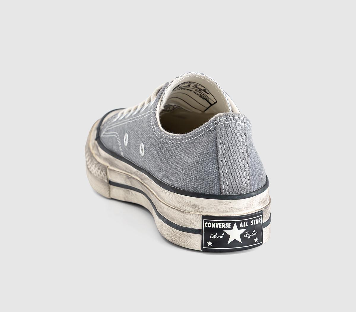 ConverseAll Star Ox 70 S TrainersWashed Classic Grey Egret Black