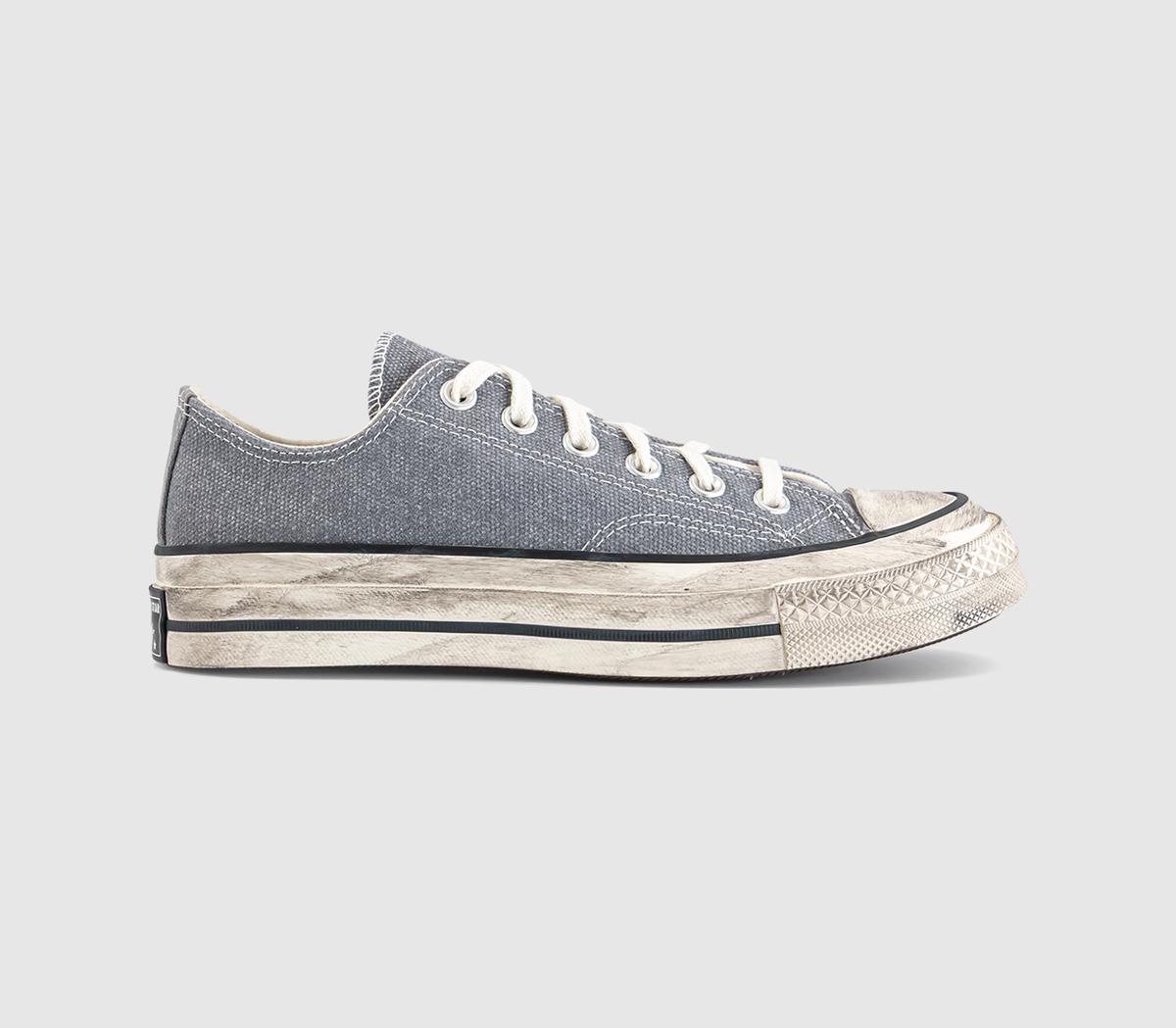 ConverseAll Star Ox 70 S TrainersWashed Classic Grey Egret Black