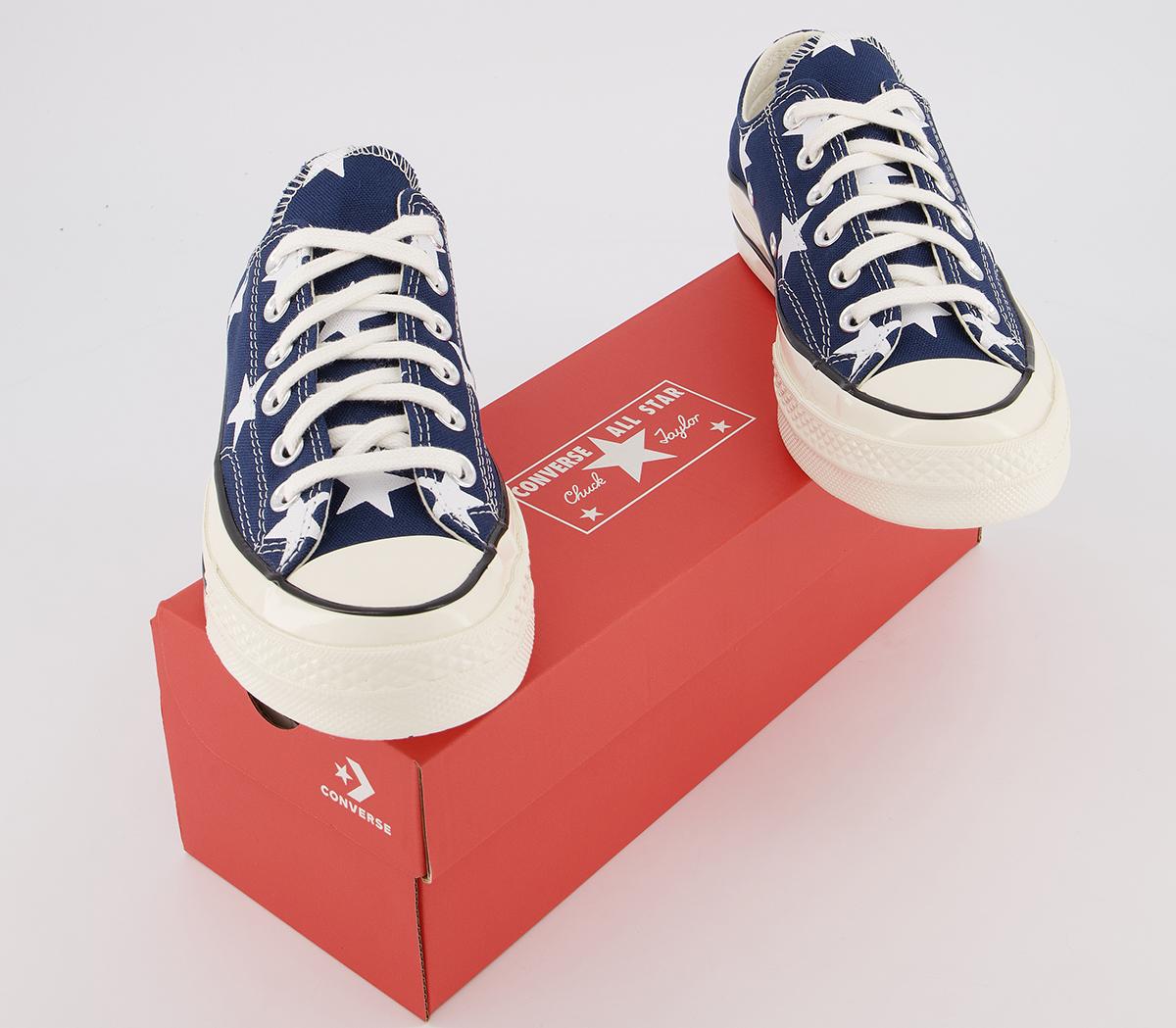 ConverseAll Star Ox 70s TrainersNavy White Egret Star