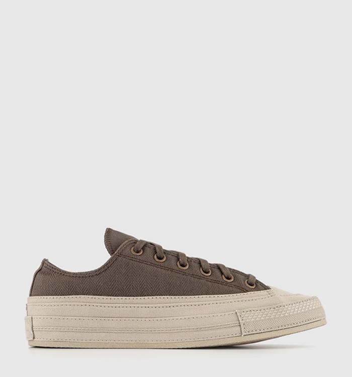Converse All Star Ox 70 Trainers Brown Renew