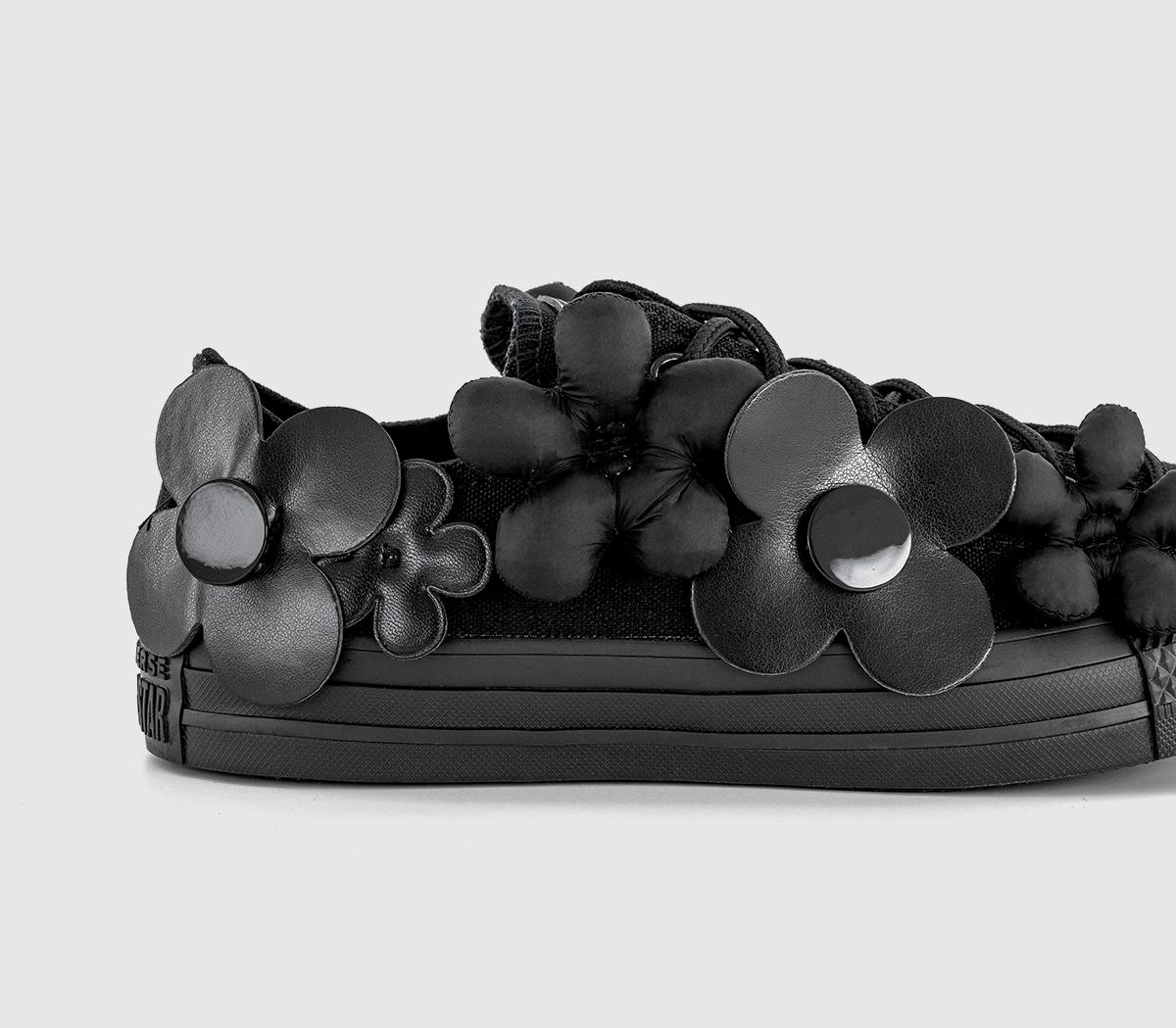 ConverseAll Star Ox 70s LowLtd Black Dark Flowers