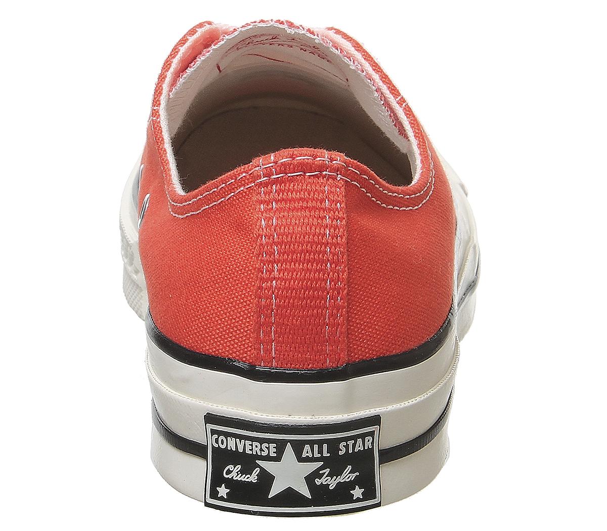 ConverseAll Star Ox 70s TrainersVermillion Red Egret Black