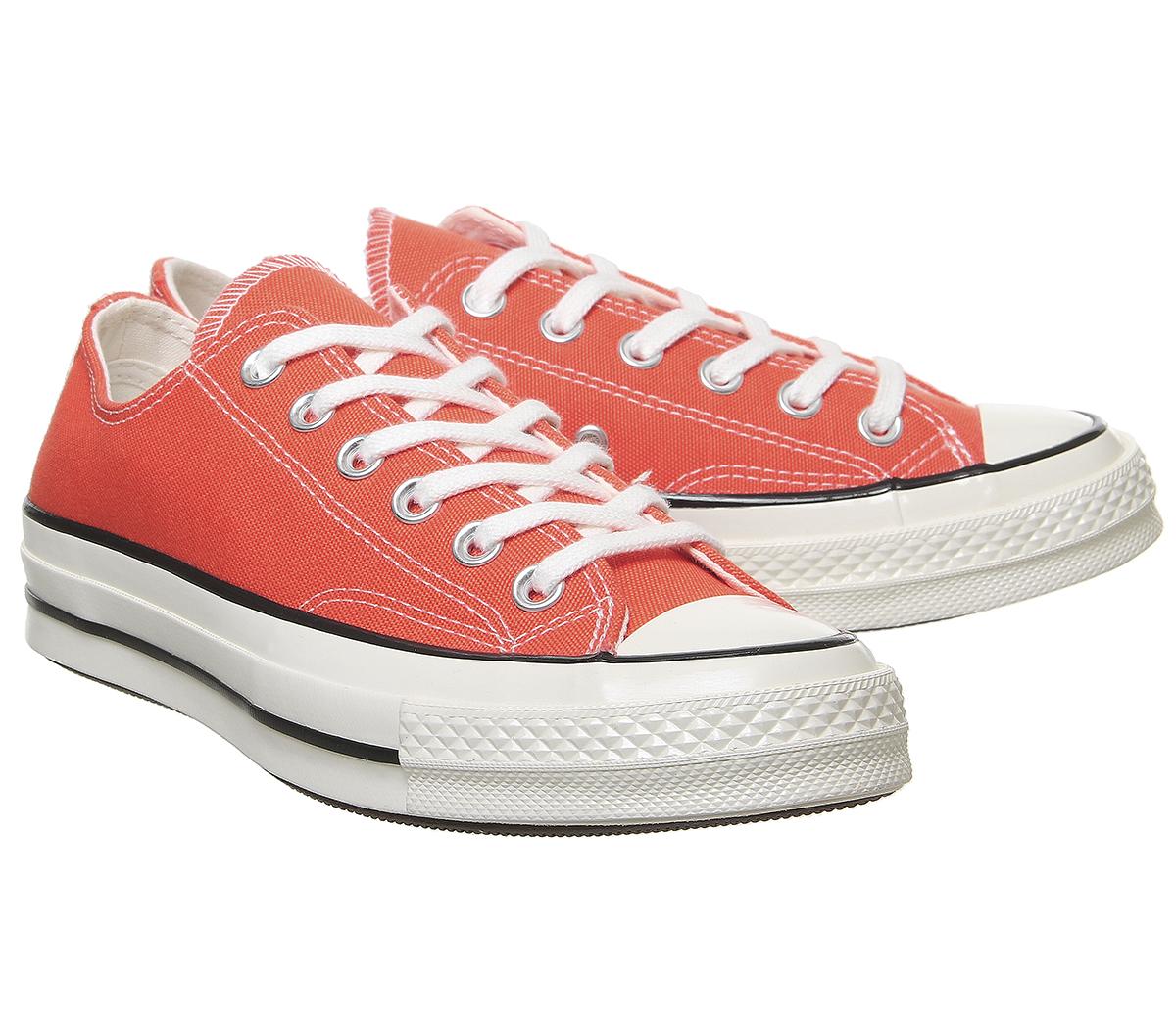 ConverseAll Star Ox 70s TrainersVermillion Red Egret Black