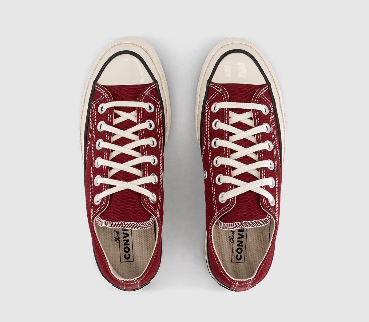 ConverseAll Star Ox 70s Trainers ConverseAll Star Ox 70s TrainersPark Red Egret Black