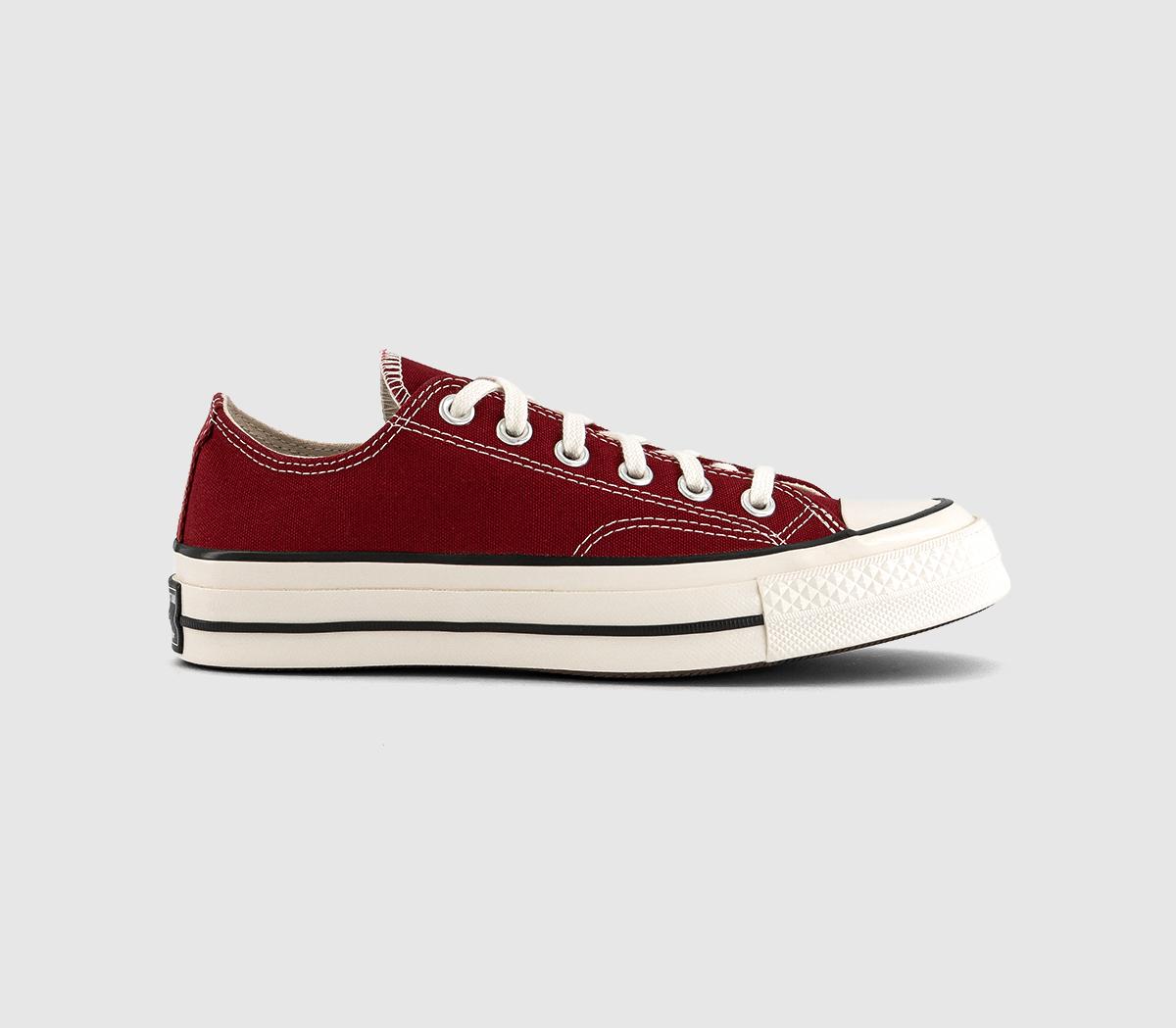 ConverseAll Star Ox 70s Trainers ConverseAll Star Ox 70s TrainersPark Red Egret Black