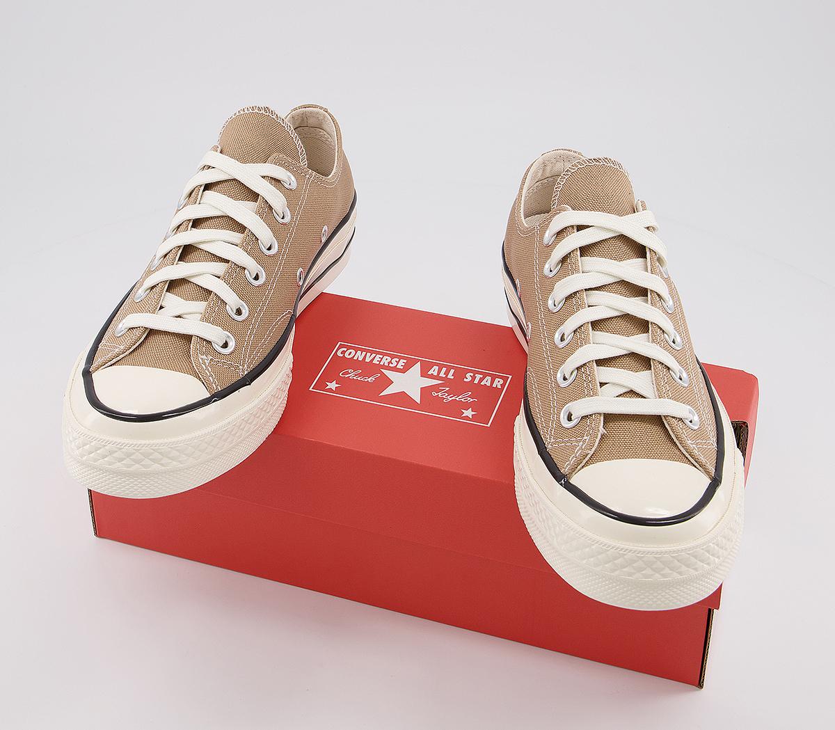 ConverseAll Star Ox 70s TrainersNomad Khaki Egret Black