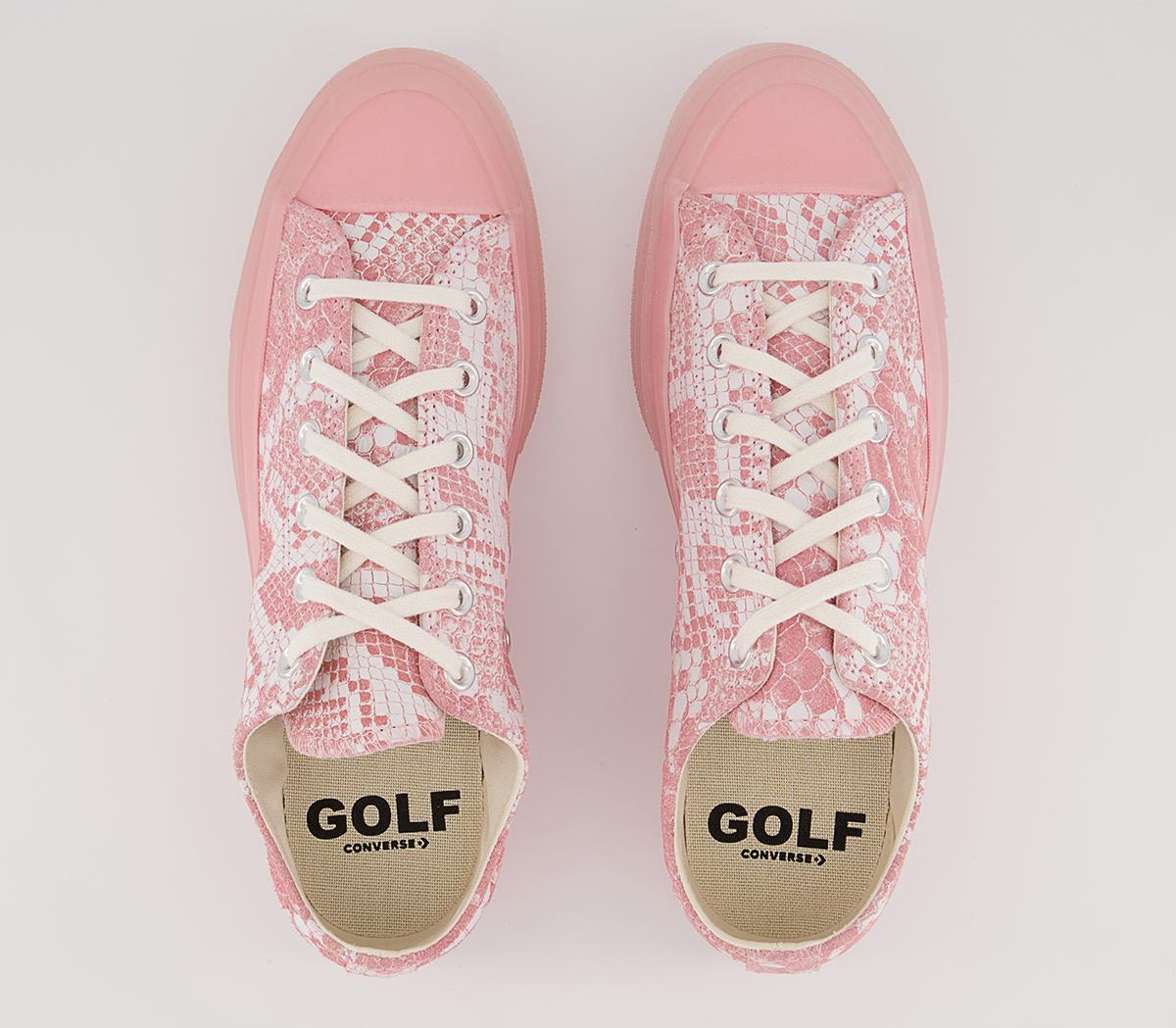 Converse All Star Ox 70s Trainers Converse All Star Ox 70s Trainers Golf Wang Pink Dogwood Vintage White