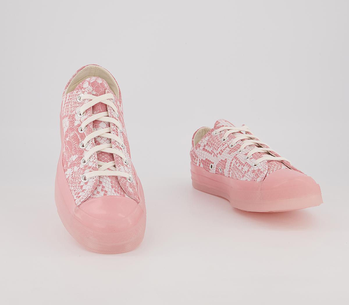 Converse All Star Ox 70s Trainers Converse All Star Ox 70s Trainers Golf Wang Pink Dogwood Vintage White