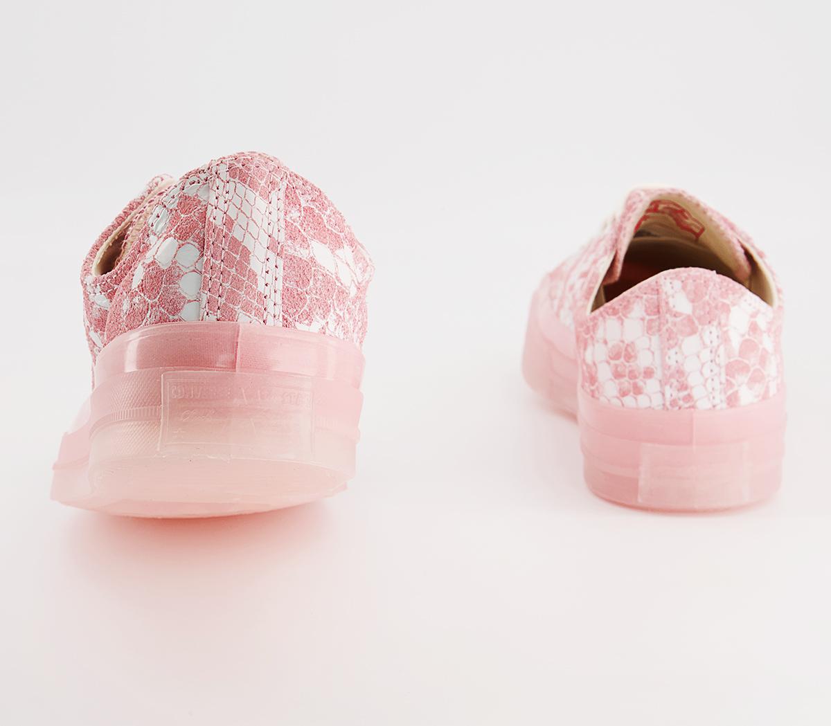 Converse All Star Ox 70s Trainers Converse All Star Ox 70s Trainers Golf Wang Pink Dogwood Vintage White