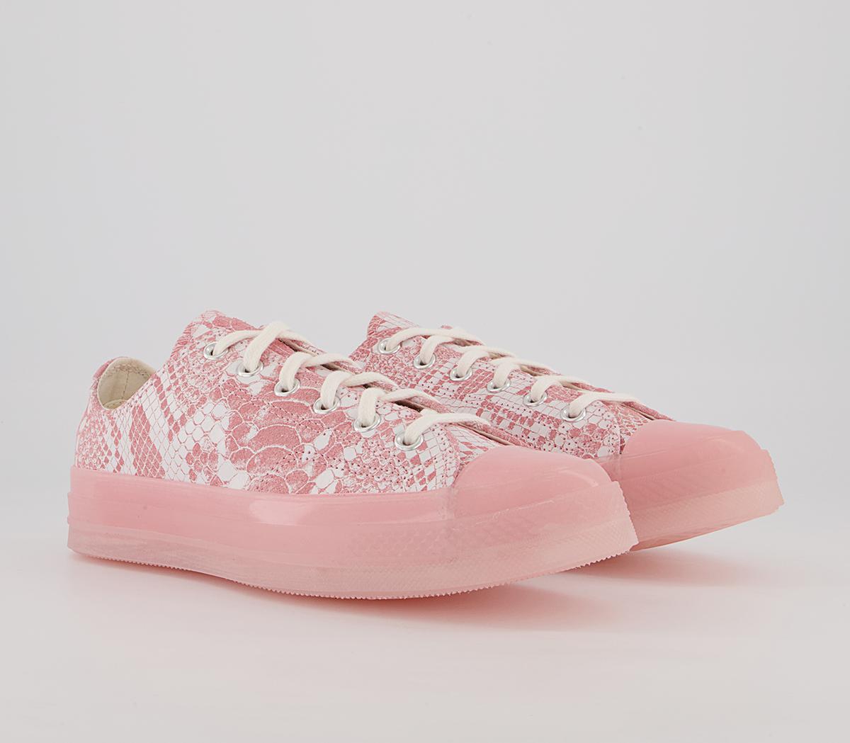 Converse All Star Ox 70s Trainers Converse All Star Ox 70s Trainers Golf Wang Pink Dogwood Vintage White