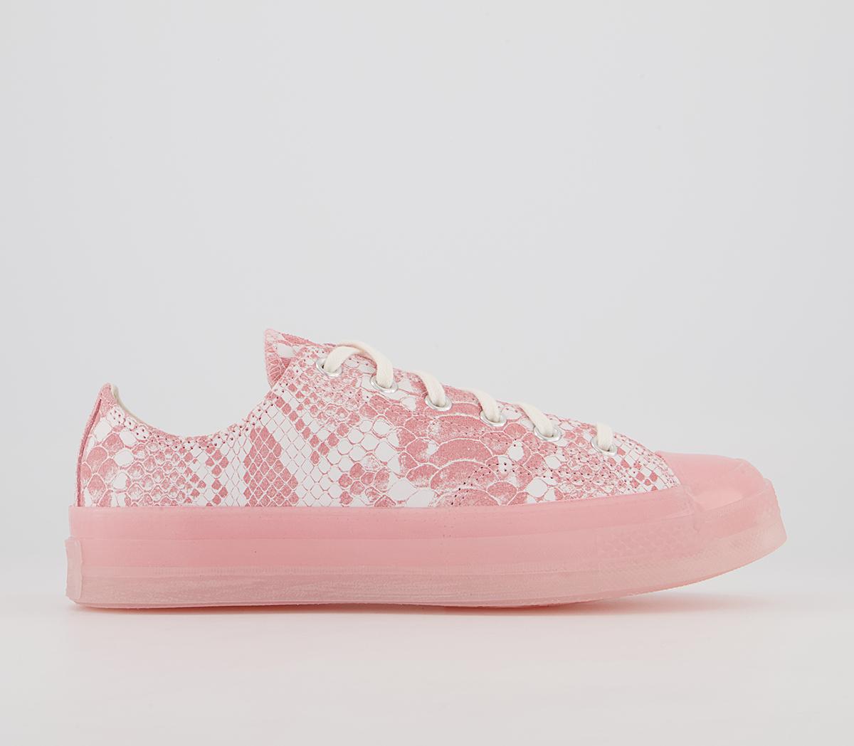 ConverseAll Star Ox 70s TrainersGolf Wang Pink Dogwood Vintage White