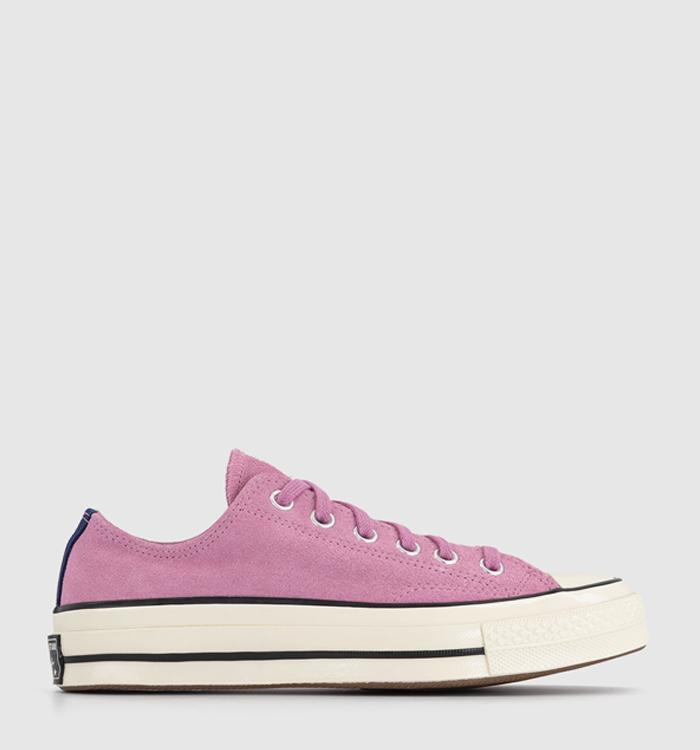 Converse All Star Ox 70 Trainers Amber Pink Midnight Navy Egret