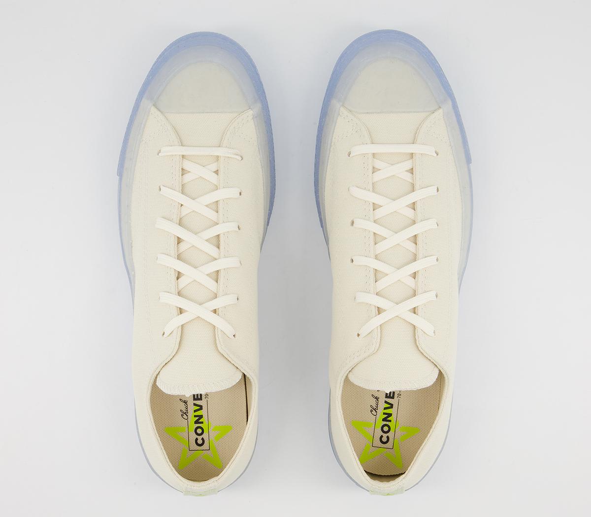 Converse All Star Ox 70s Trainers Converse All Star Ox 70s Trainers Renew Milk Egret Natural