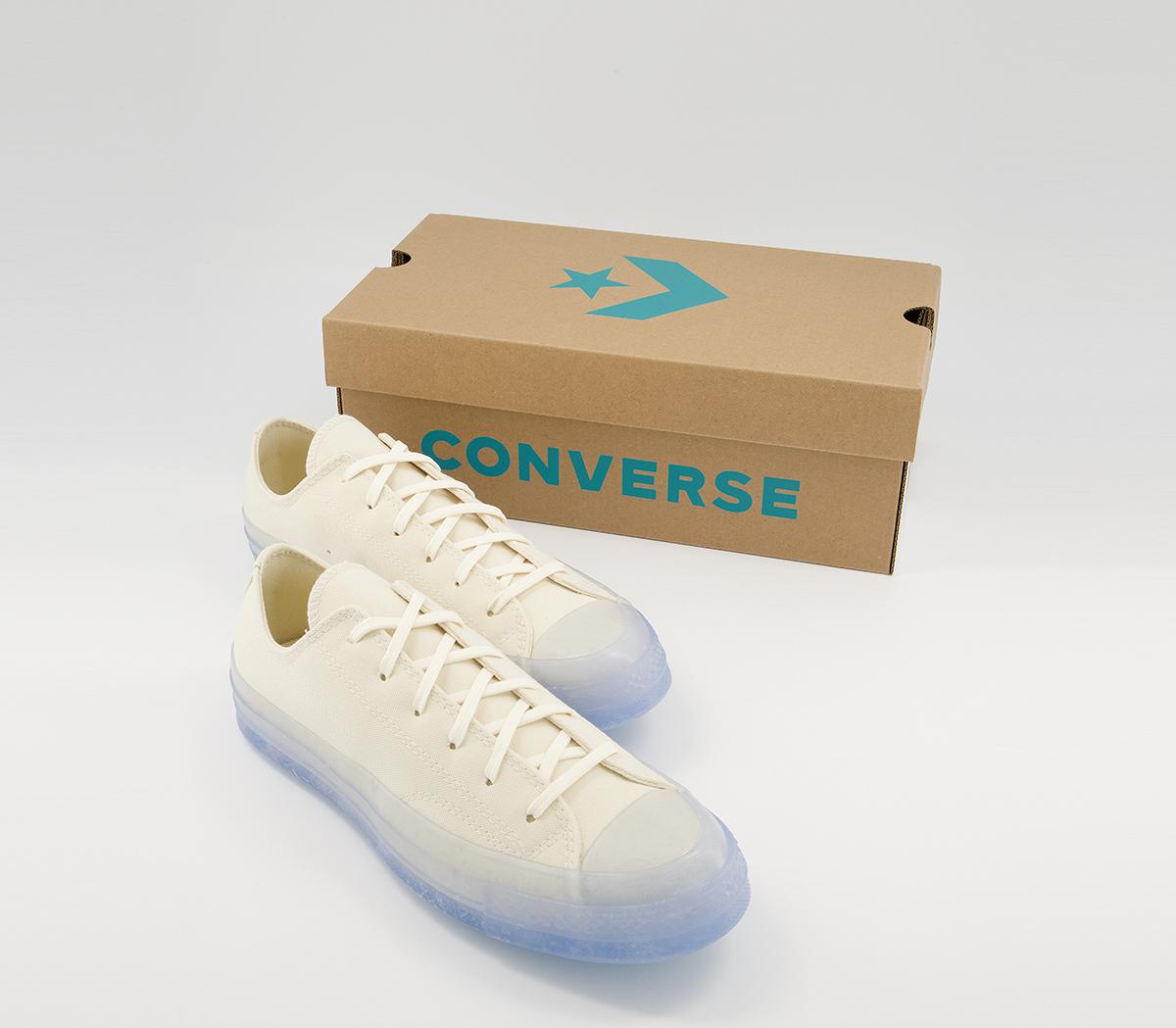 Converse All Star Ox 70s Trainers Converse All Star Ox 70s Trainers Renew Milk Egret Natural