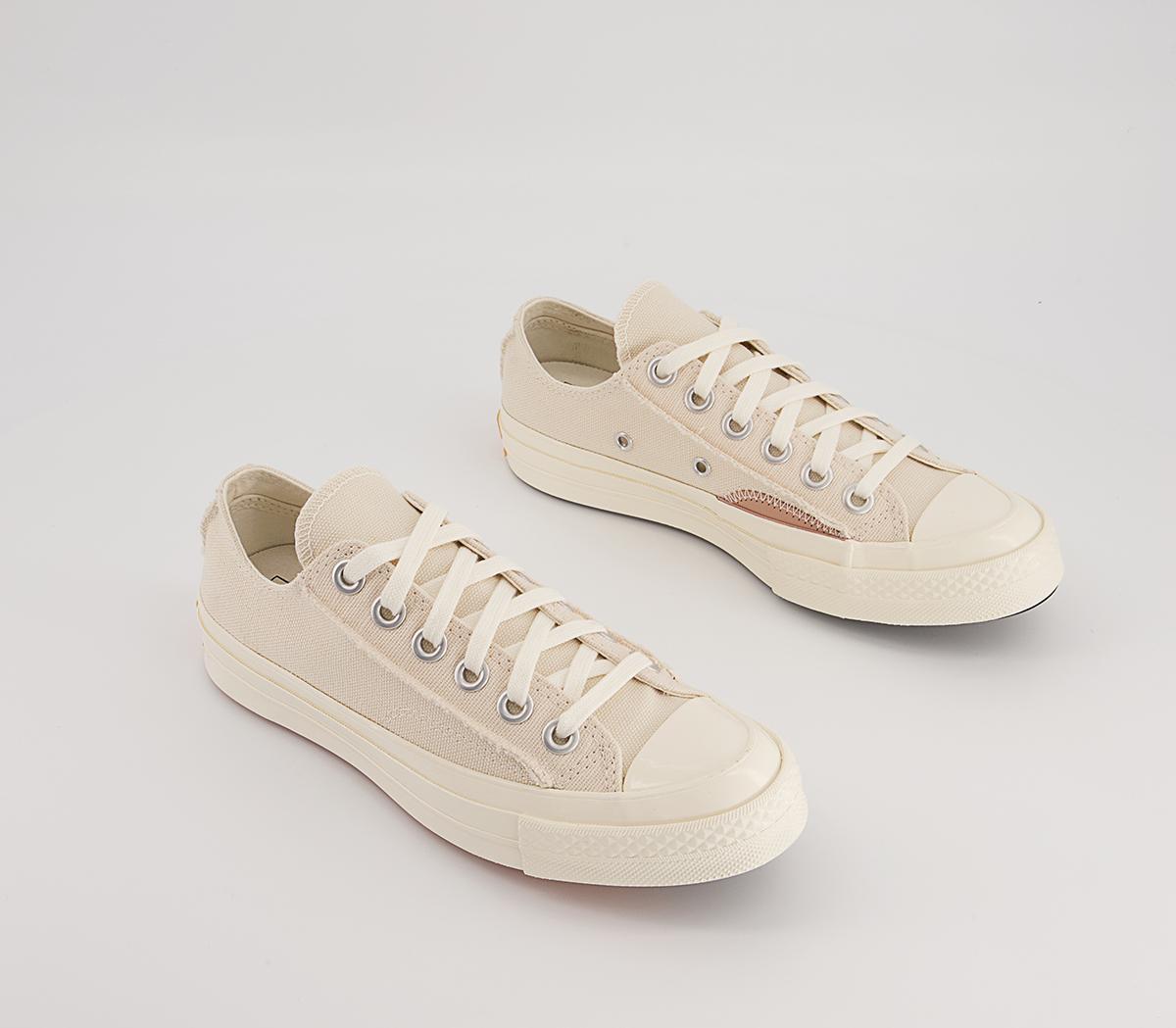 Converse All Star Ox 70S Trainers Natural Ivory Vachetta Beige - Women ...