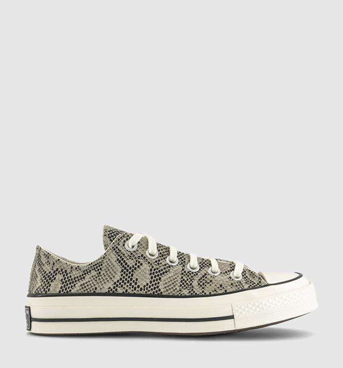 Converse All Star Ox 70 S Trainers Pale Surplus Egret Black