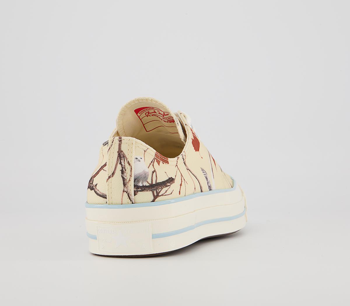 Converse All Star Ox 70s Trainers Converse All Star Ox 70s Trainers Gw Owl Camo Egret