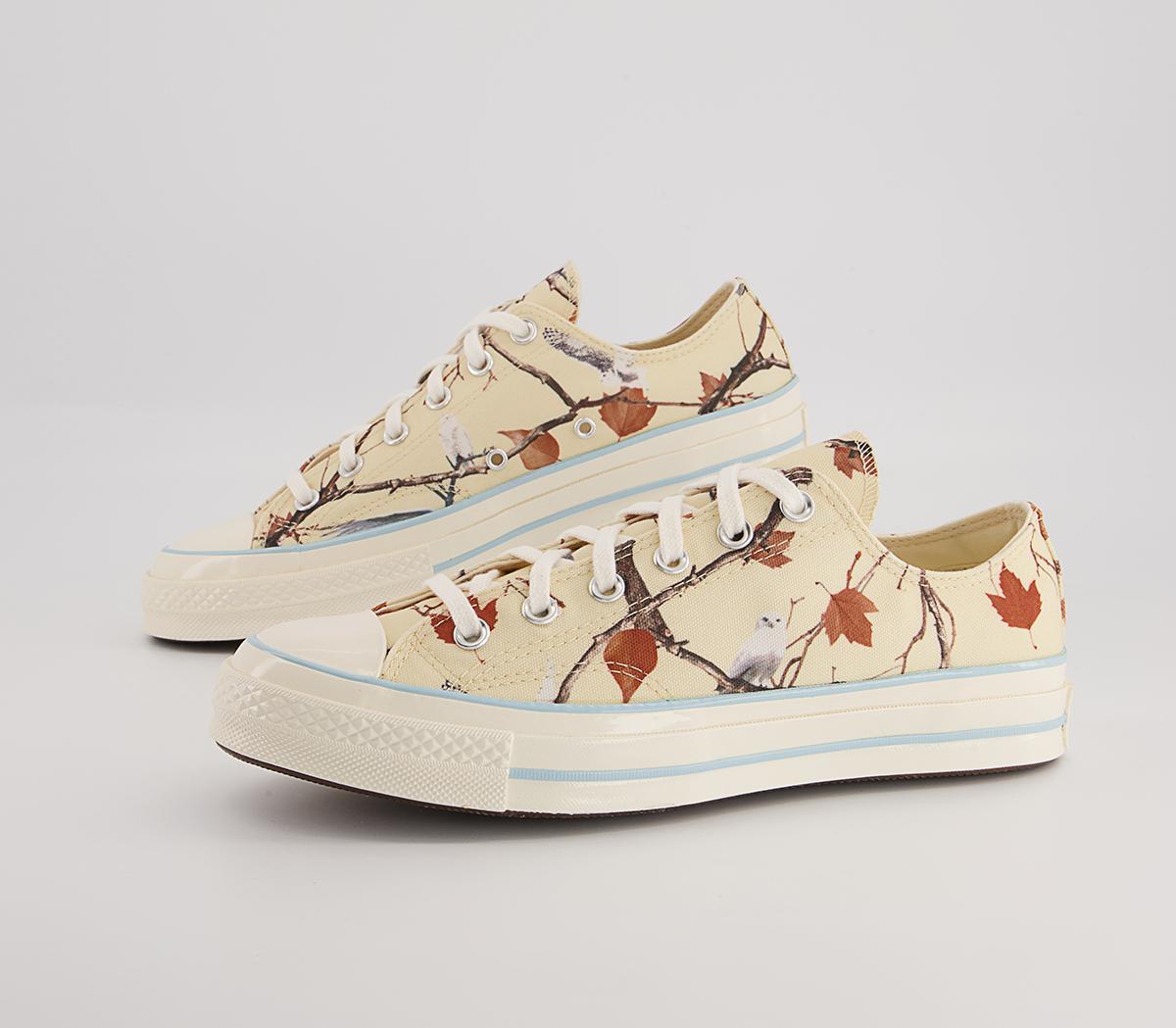 Converse All Star Ox 70s Trainers Converse All Star Ox 70s Trainers Gw Owl Camo Egret