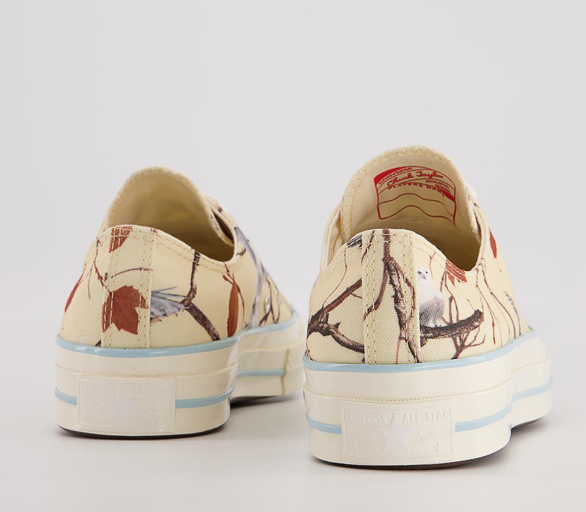 Converse All Star Ox 70s Trainers Converse All Star Ox 70s Trainers Gw Owl Camo Egret