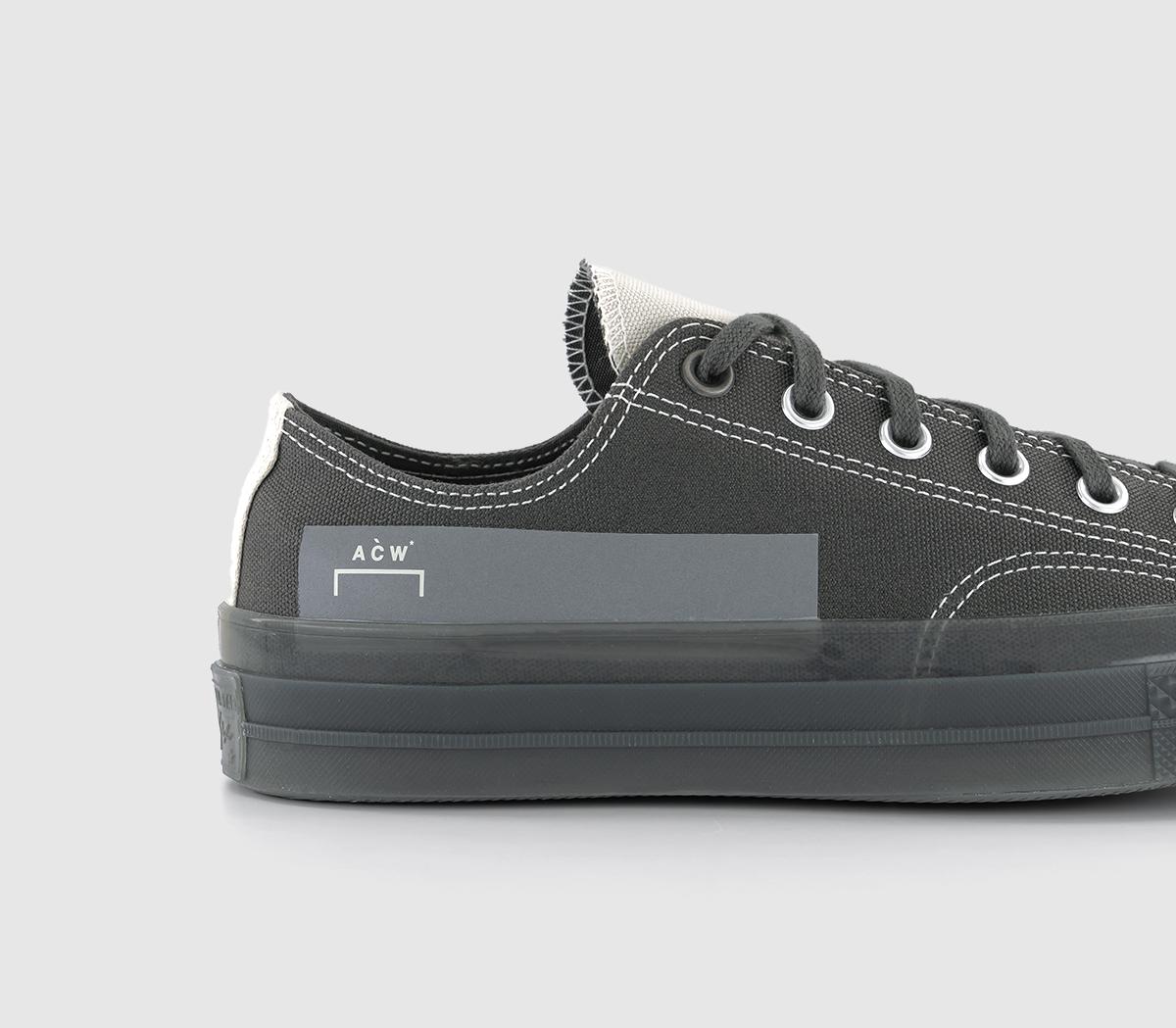 ConverseACW X All Star Ox 70 TrainersSilver Birch Pavement Steel Gray