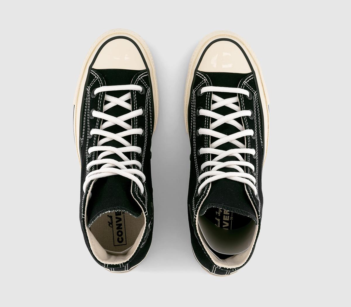 ConverseAll Star Hi 70 S TrainersBlack Natural Ivory Shine