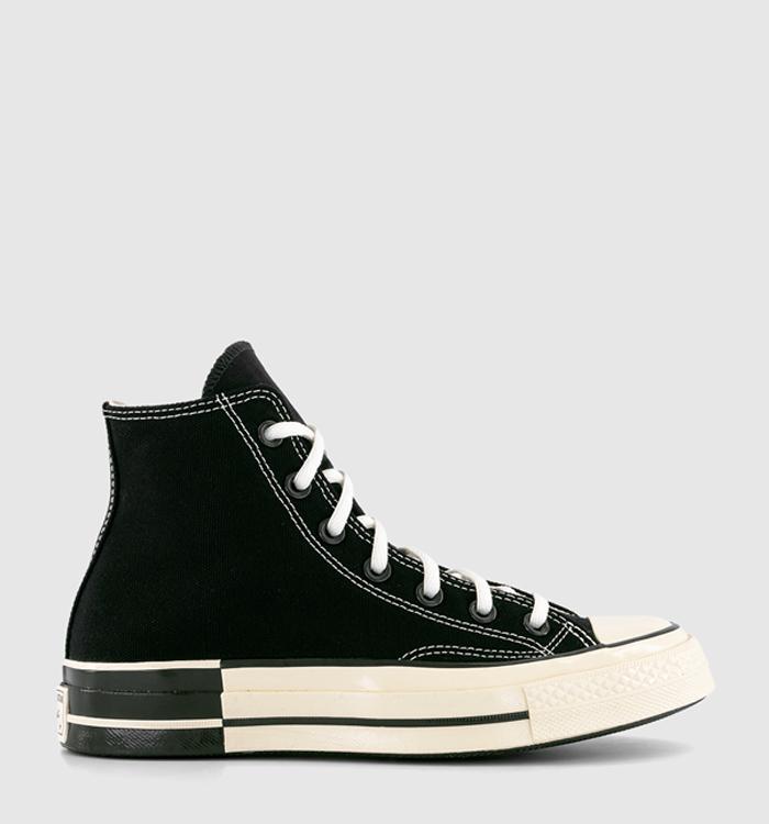 Converse All Star Hi 70 S Trainers Black Natural Ivory Shine