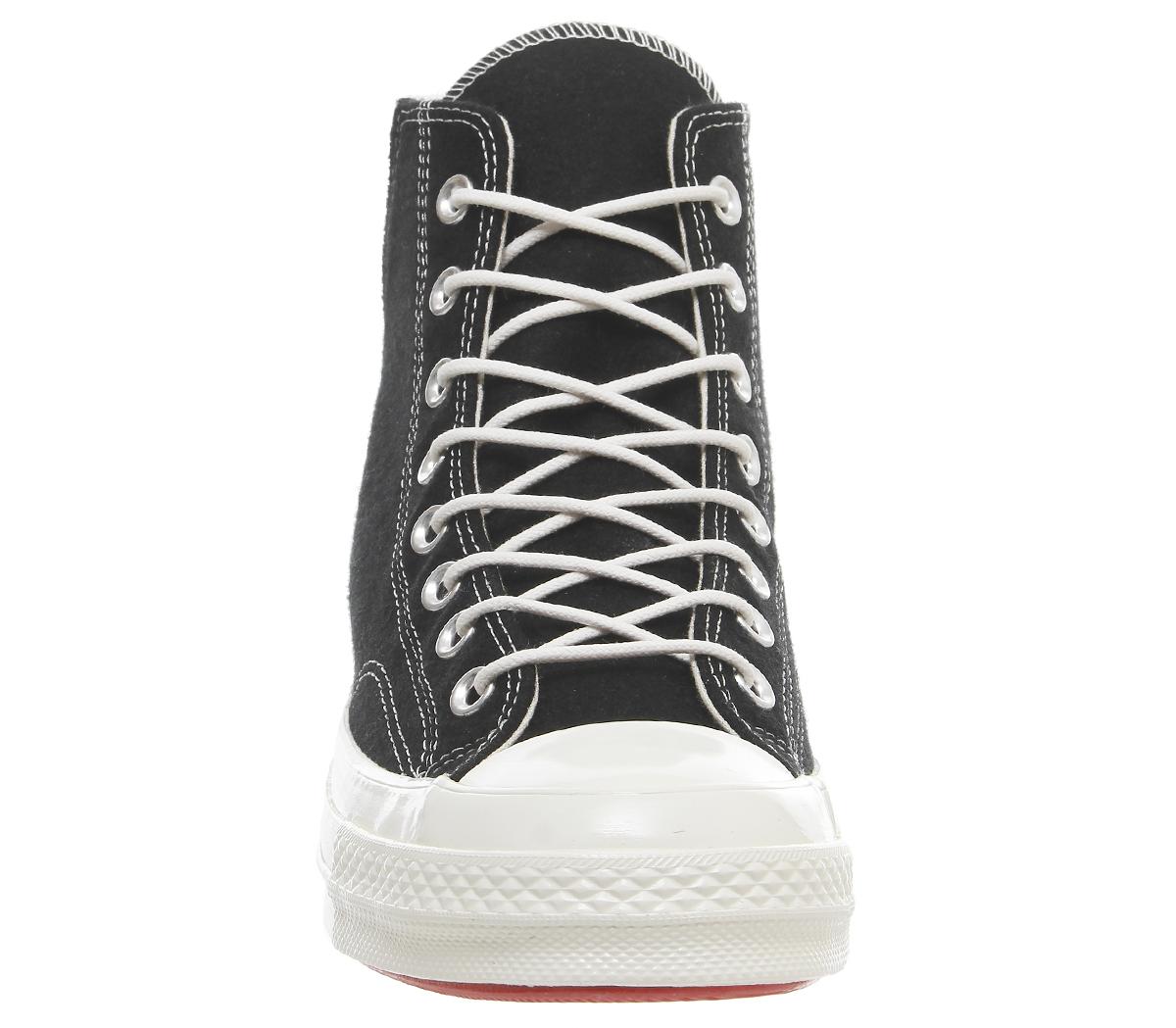 ConverseAll Star Hi 70's TrainersBlack Sedona Red Egret