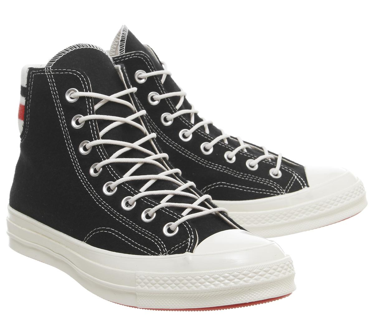 ConverseAll Star Hi 70's TrainersBlack Sedona Red Egret