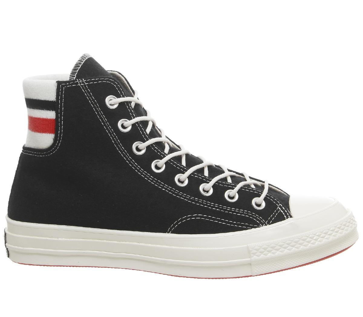 ConverseAll Star Hi 70's TrainersBlack Sedona Red Egret