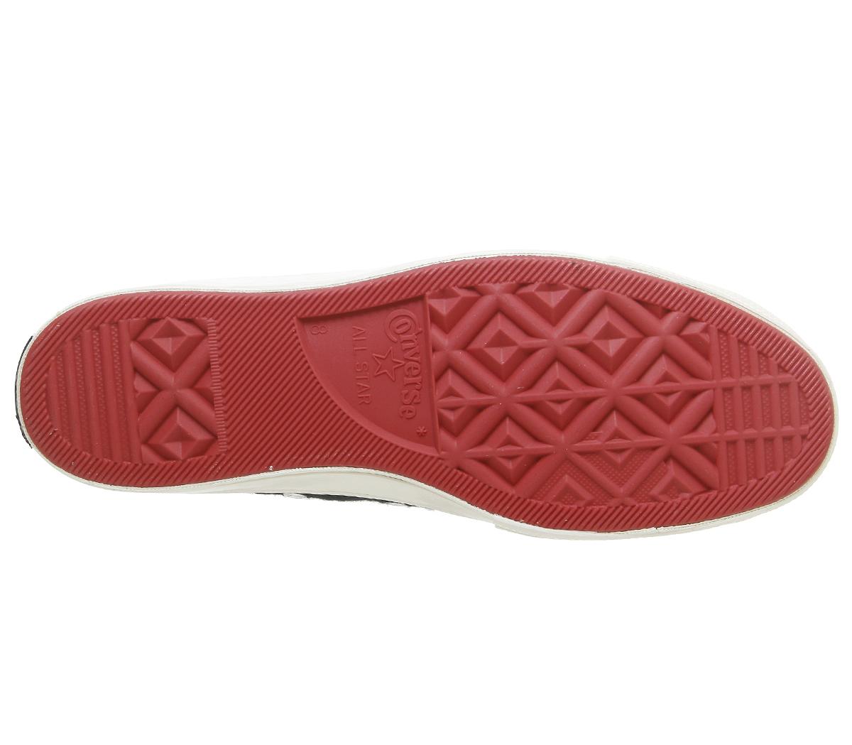 ConverseAll Star Hi 70's TrainersBlack Sedona Red Egret