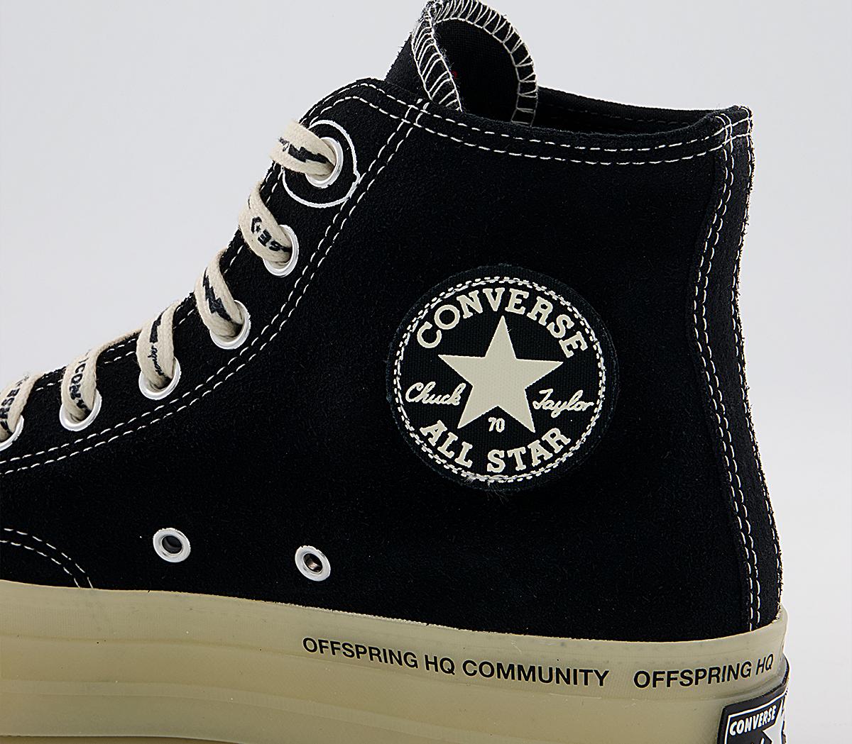 Converse All Star Hi 70s Trainers Converse All Star Hi 70s Trainers Os Comm Black