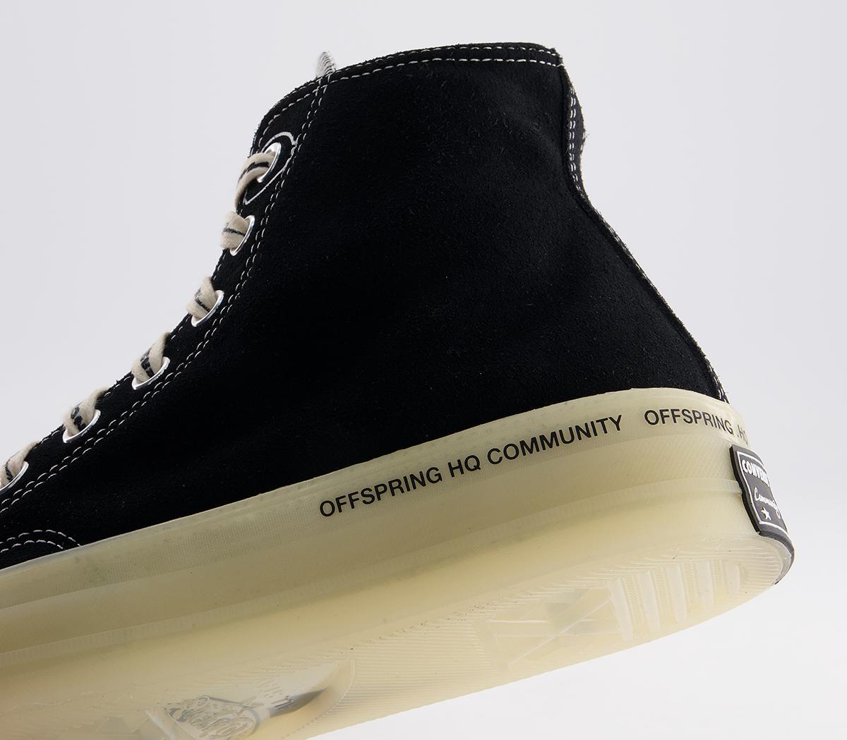 Converse All Star Hi 70s Trainers Converse All Star Hi 70s Trainers Os Comm Black