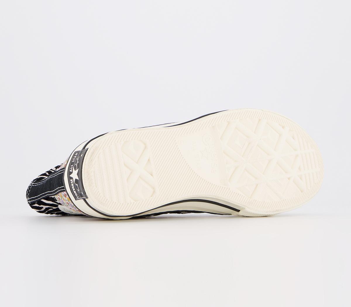ConverseAll Star Hi 70s TrainersBlack Leopard Tartan Egret Exclusive