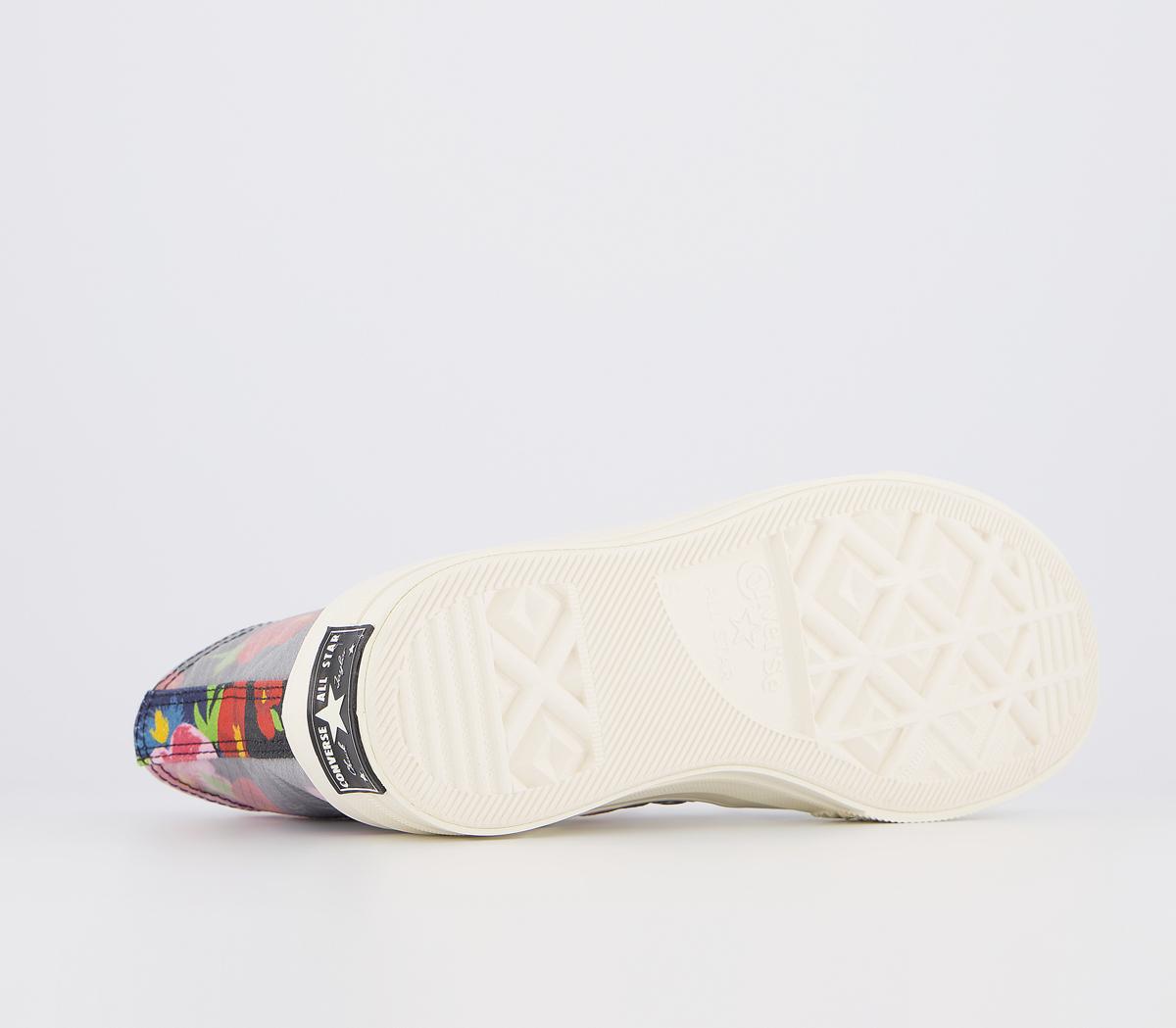 ConverseAll Star Hi 70s TrainersBlack Multi Egret Floral Exclusive