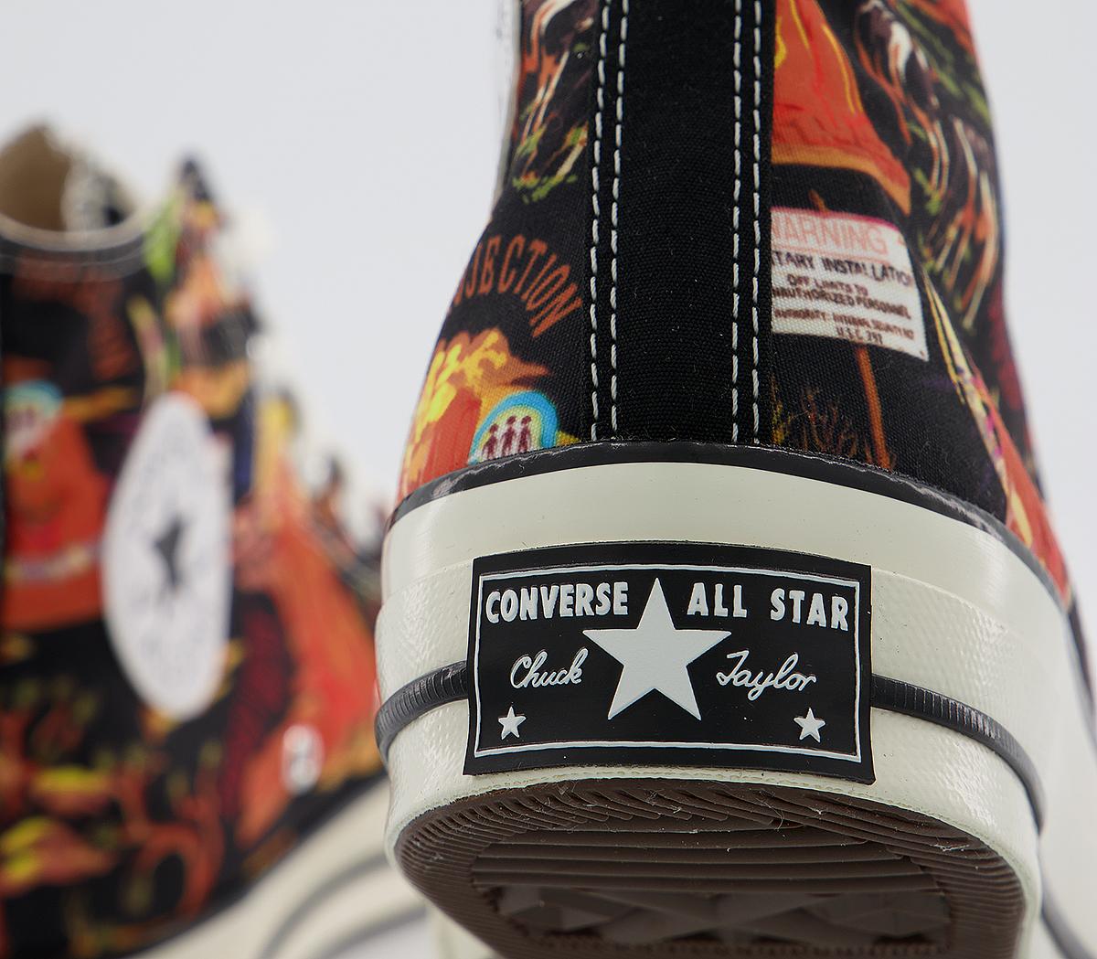 ConverseAll Star Hi 70s TrainersTwisted Resort Black