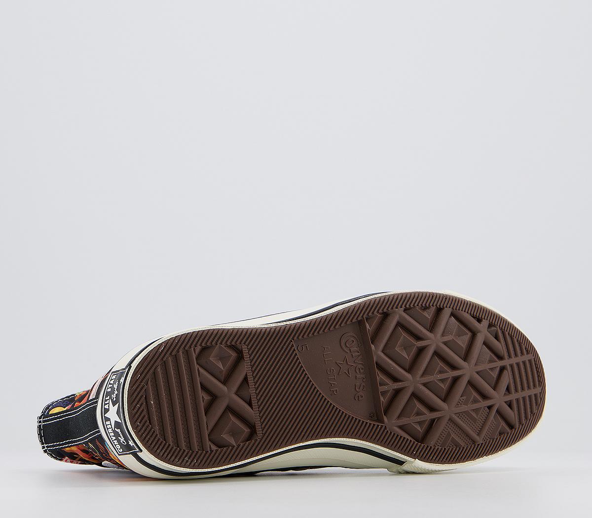 ConverseAll Star Hi 70s TrainersTwisted Resort Black