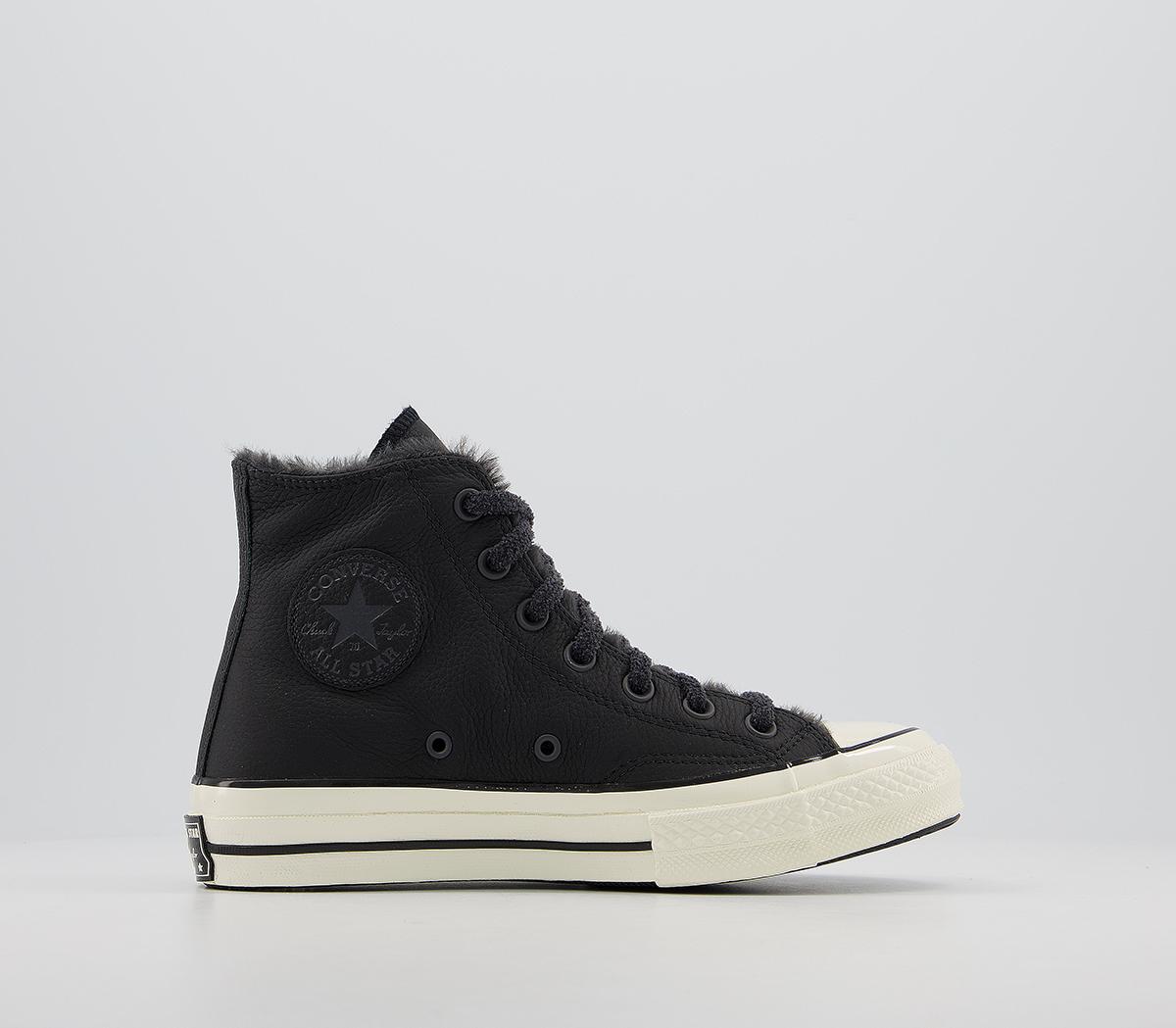 all star hi 70s trainers black